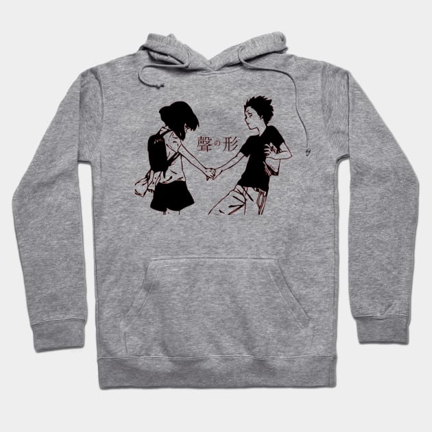 The Shape of Voice Koe no Katachi Hoodie by OtakuPapercraft